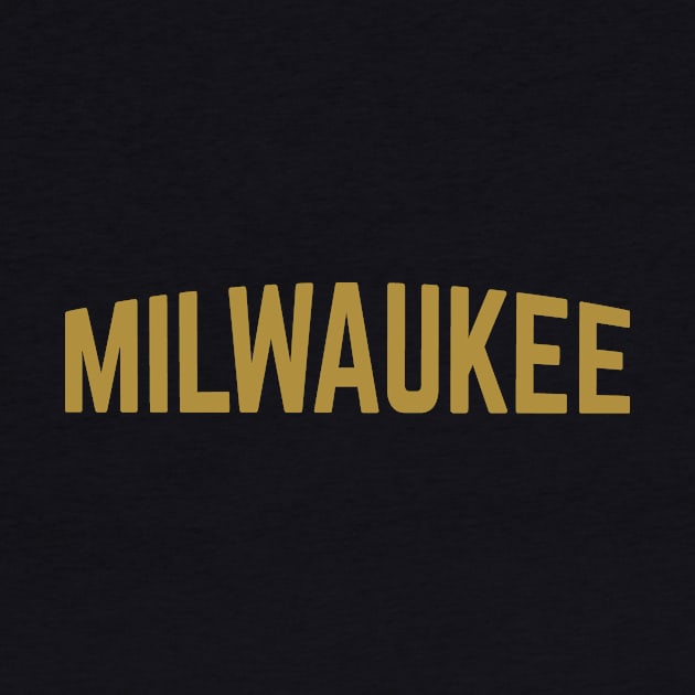 Milwaukee City Typography by calebfaires